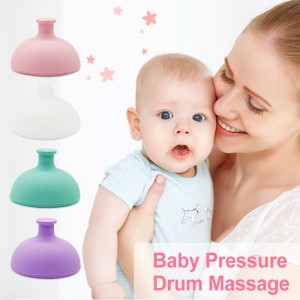Silicone Baby Belch Patter, Belch Flatus Flapping Tool, Baby Palm Cup Massager, สุขภาพดีเป็นมิตรกับสิ่งแวดล้อมและทำความสะอาดง่าย